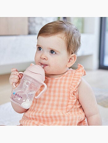 B.Box | Tasse d'apprentissage bébé à paille lestée anti-fuite