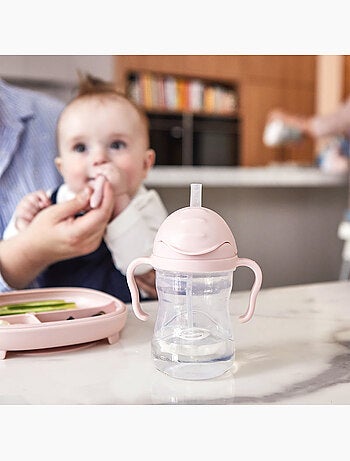 B.Box | Tasse d'apprentissage bébé à paille lestée anti-fuite