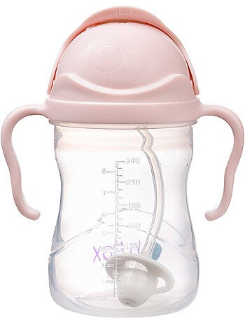 B.Box | Tasse d'apprentissage bébé à paille lestée anti-fuite