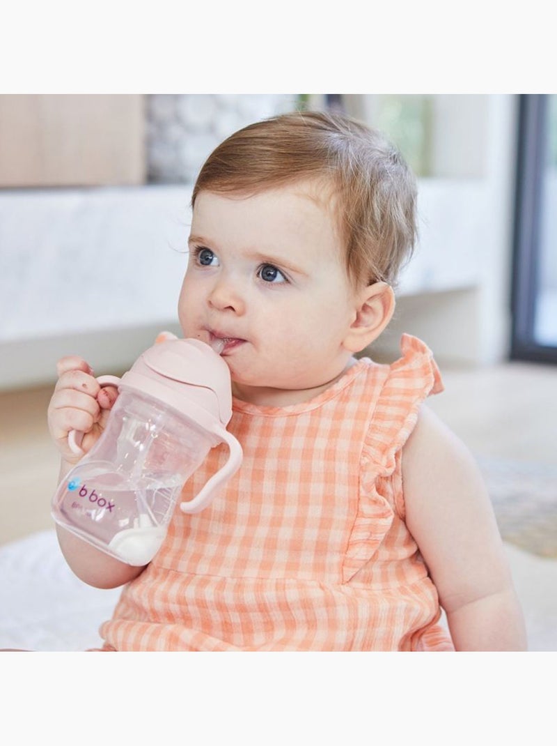 B.Box | Tasse d'apprentissage bébé à paille lestée anti-fuite Rose - Kiabi