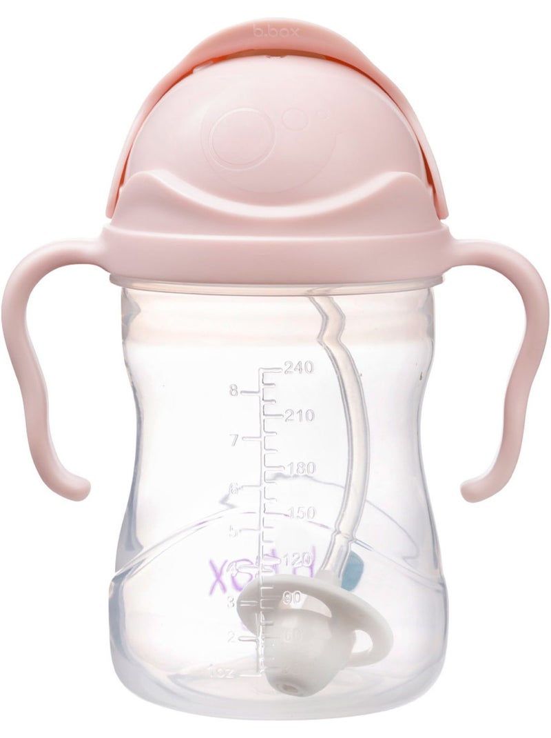 B.Box | Tasse d'apprentissage bébé à paille lestée anti-fuite Rose - Kiabi