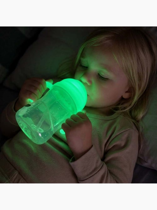 B.box | tasse d'apprentissage bébé à paille lestée fluorescente - Kiabi