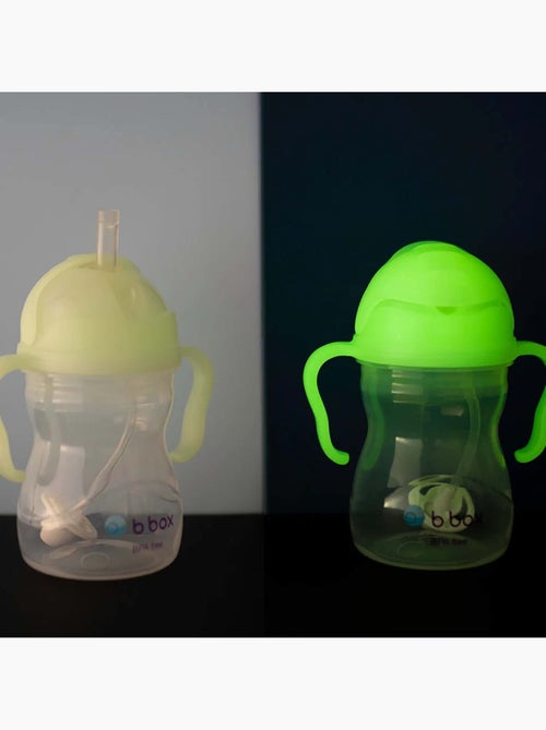 B.box | tasse d'apprentissage bébé à paille lestée fluorescente - Kiabi