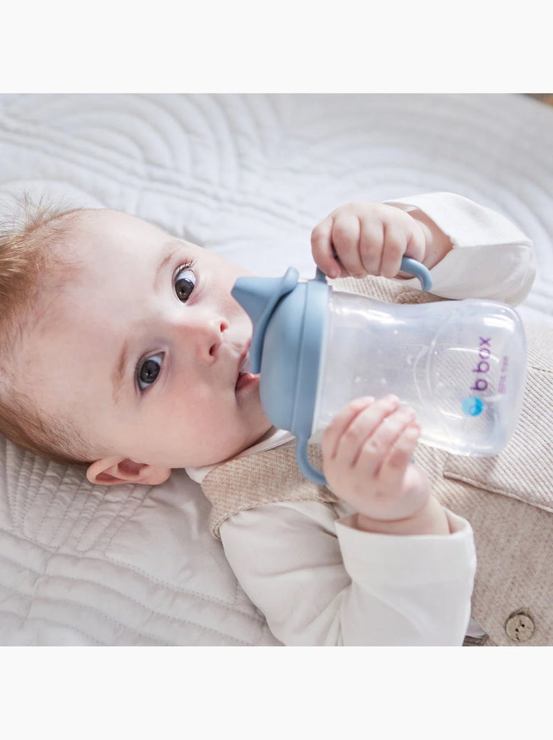 B.Box | Tasse d'apprentissage bébé avec bec anti-fuite Bleu - Kiabi
