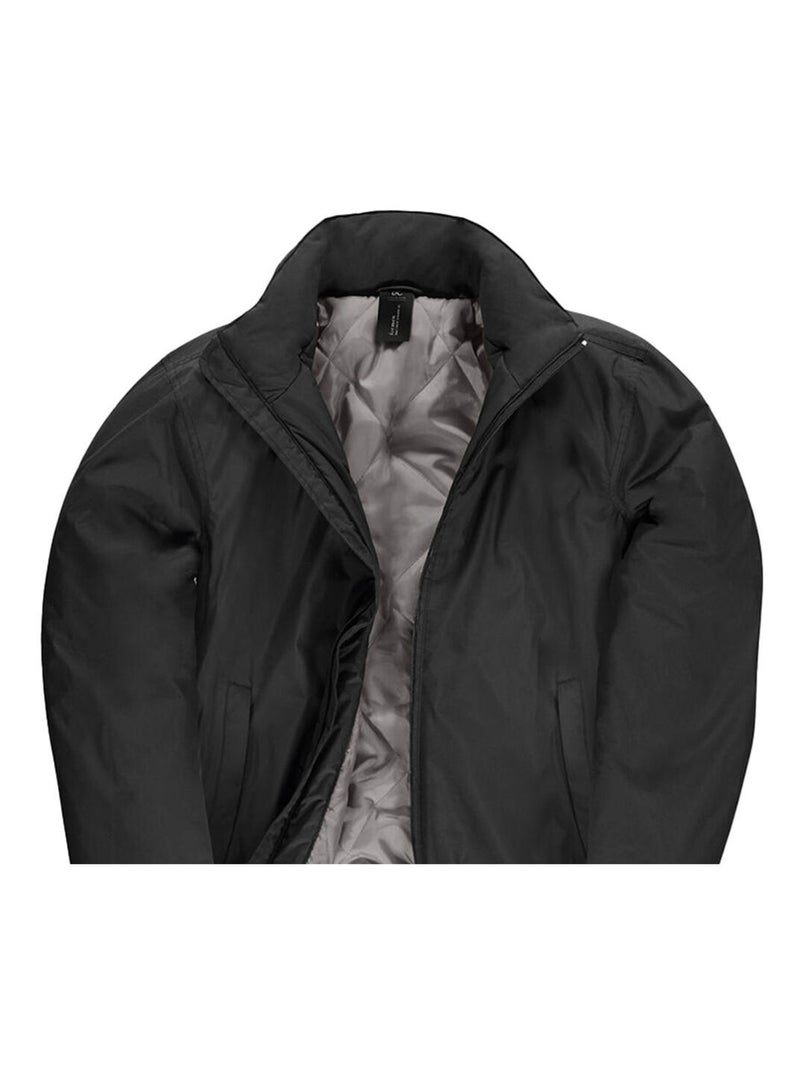 B&C - Blouson aviateur CREW Noir Gris - Kiabi