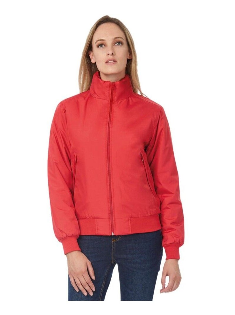 B&C - Blouson aviateur Rouge - Kiabi