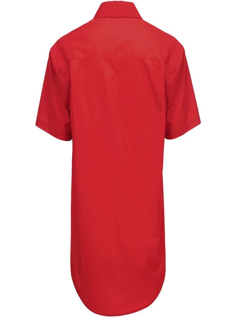 B&C - Chemise à manches courtes SMART Rouge foncé - Kiabi