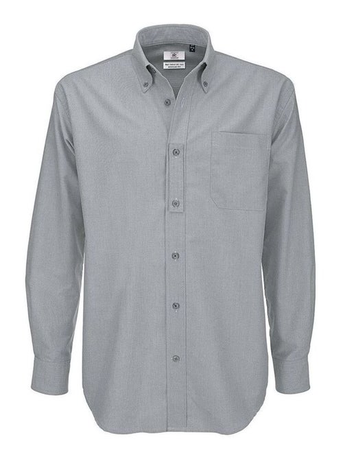 B&C - Chemise à manches longues OXFORD - Kiabi