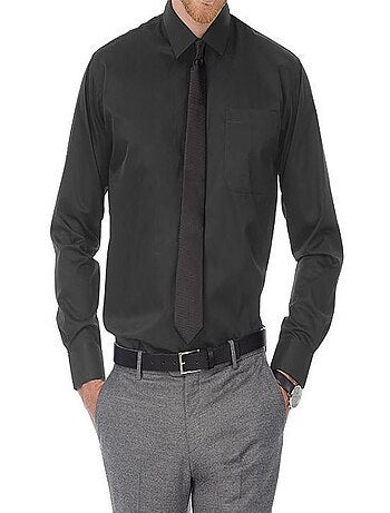 B&C - Chemise à manches longues SHARP TWILL