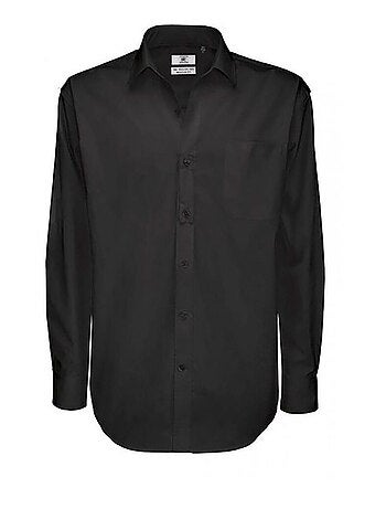 B&C - Chemise à manches longues SHARP TWILL
