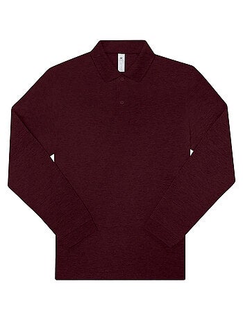 B&C - Chemise manches longues motif/style uni MY POLO