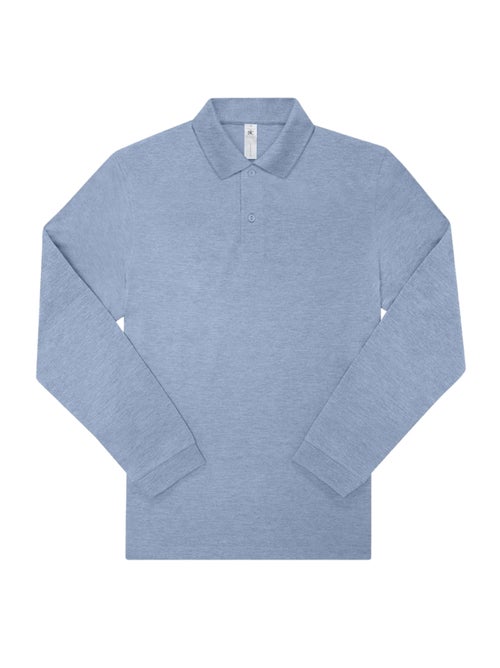 B&C - Chemise manches longues motif/style uni MY POLO - Kiabi