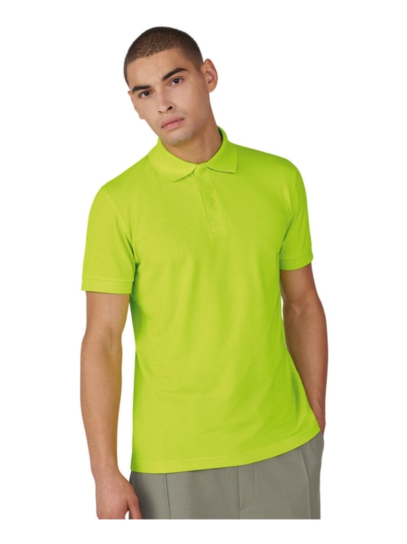 B&C - Chemise MY ECO POLO 65/35 Vert fluo - Kiabi