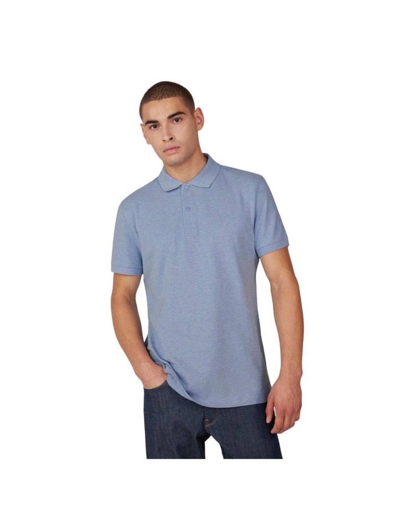 B&C - Chemise MY POLO Gris Bleu Gris - Kiabi