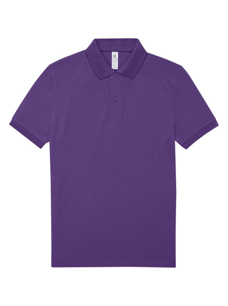 B&C - Chemise MY POLO Violet - Kiabi