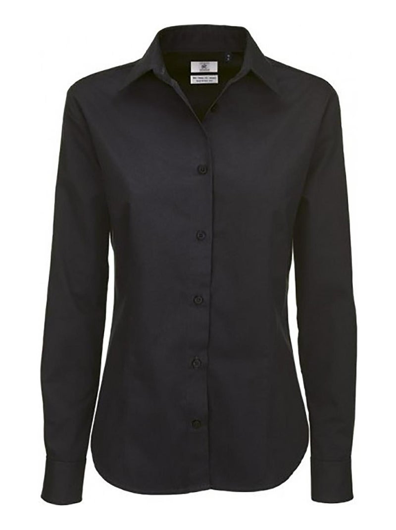 B&C - Chemise s Noir - Kiabi