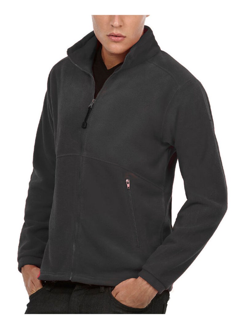 B&C - Polaire extérieur ICEWALKER+ Gris Noir - Kiabi
