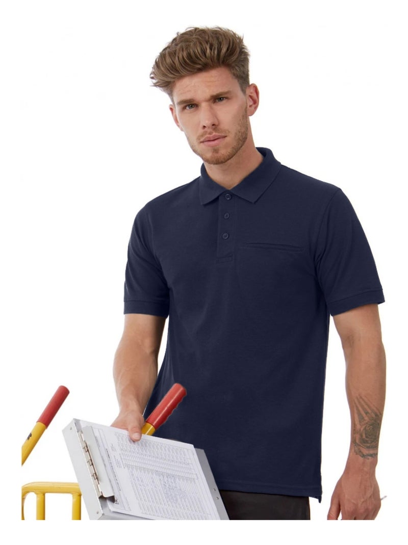 B&C - Polo ENERGY PRO Bleu marine - Kiabi