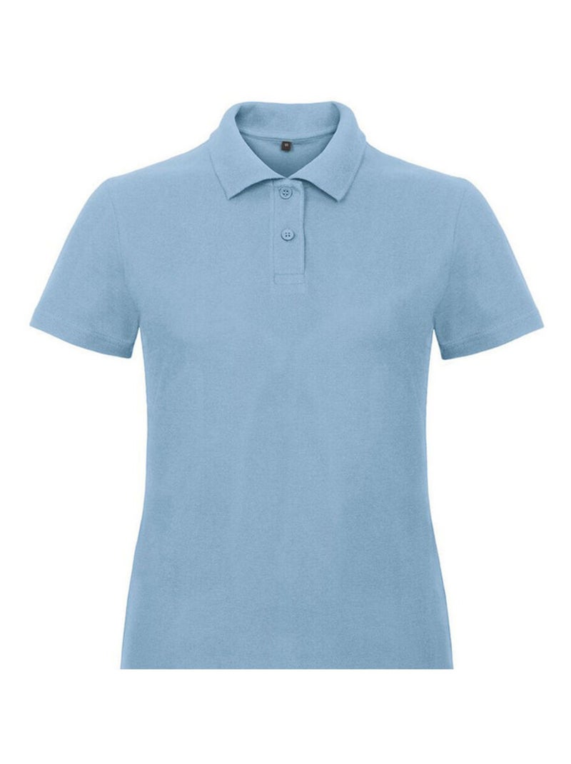 B&C - Polo ID.001 Bleu clair - Kiabi