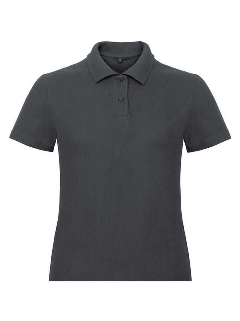 B&C - Polo ID.001 Gris Gris anthracite - Kiabi
