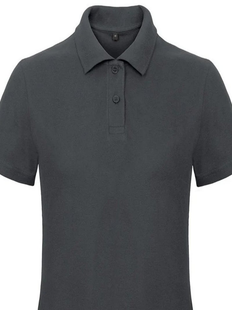 B&C - Polo ID.001 Gris Gris anthracite - Kiabi