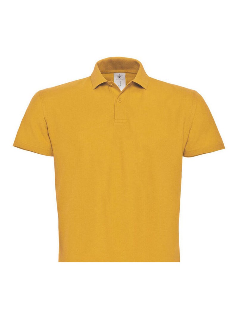 B&C - Polo ID.001 Jaune or - Kiabi