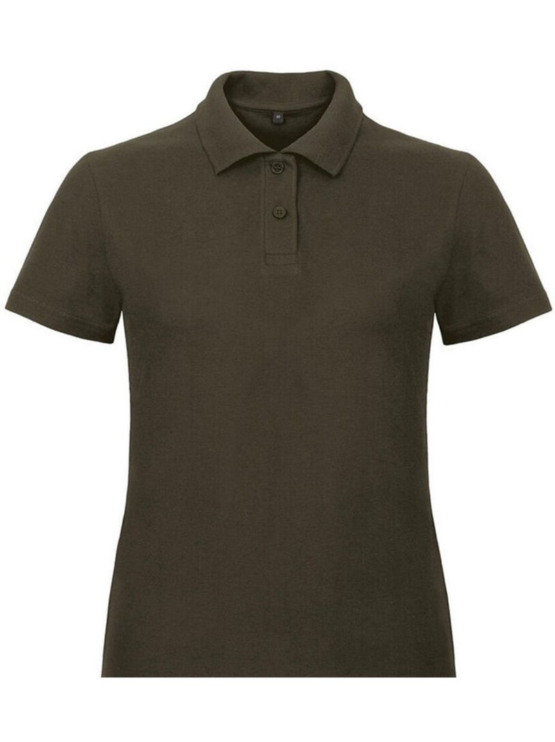B&C - Polo ID.001 Marron - Kiabi