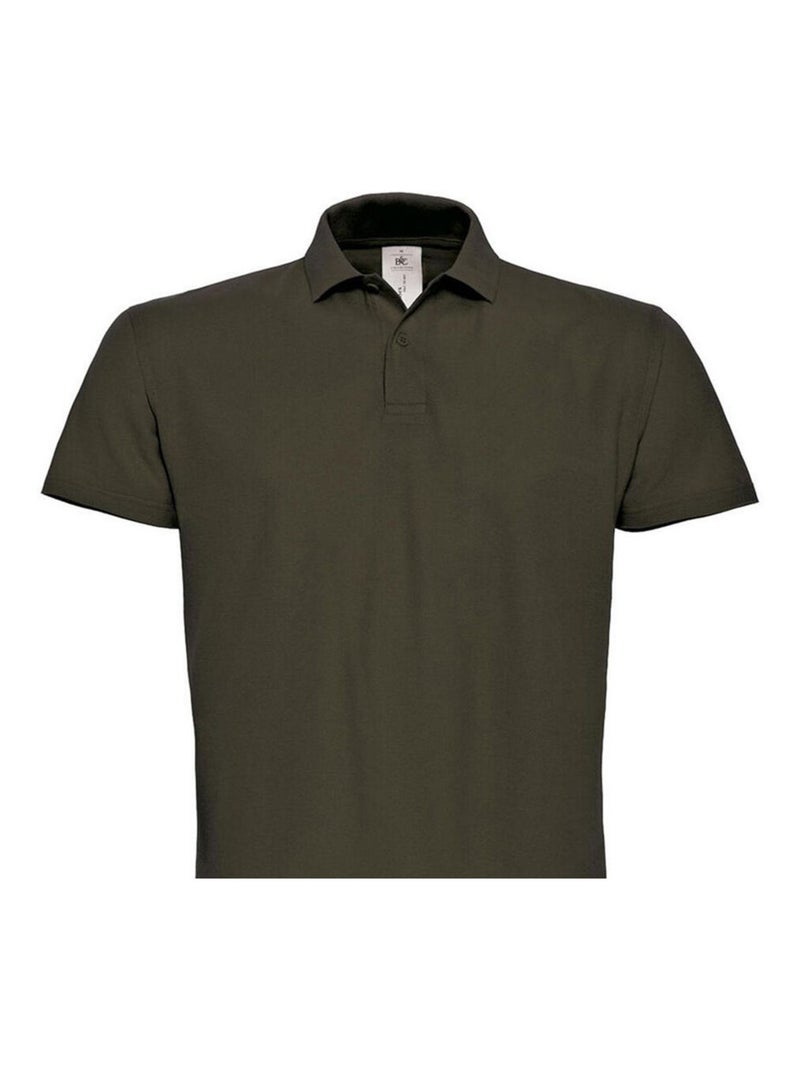 B&C - Polo ID.001 Marron - Kiabi