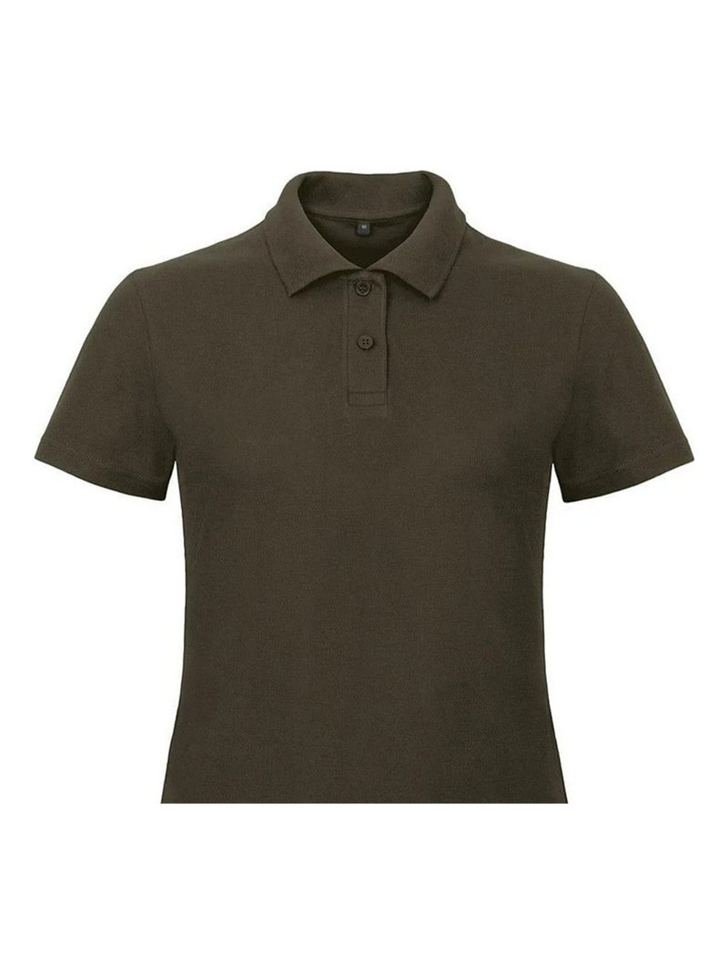 B&C - Polo ID.001 Marron - Kiabi