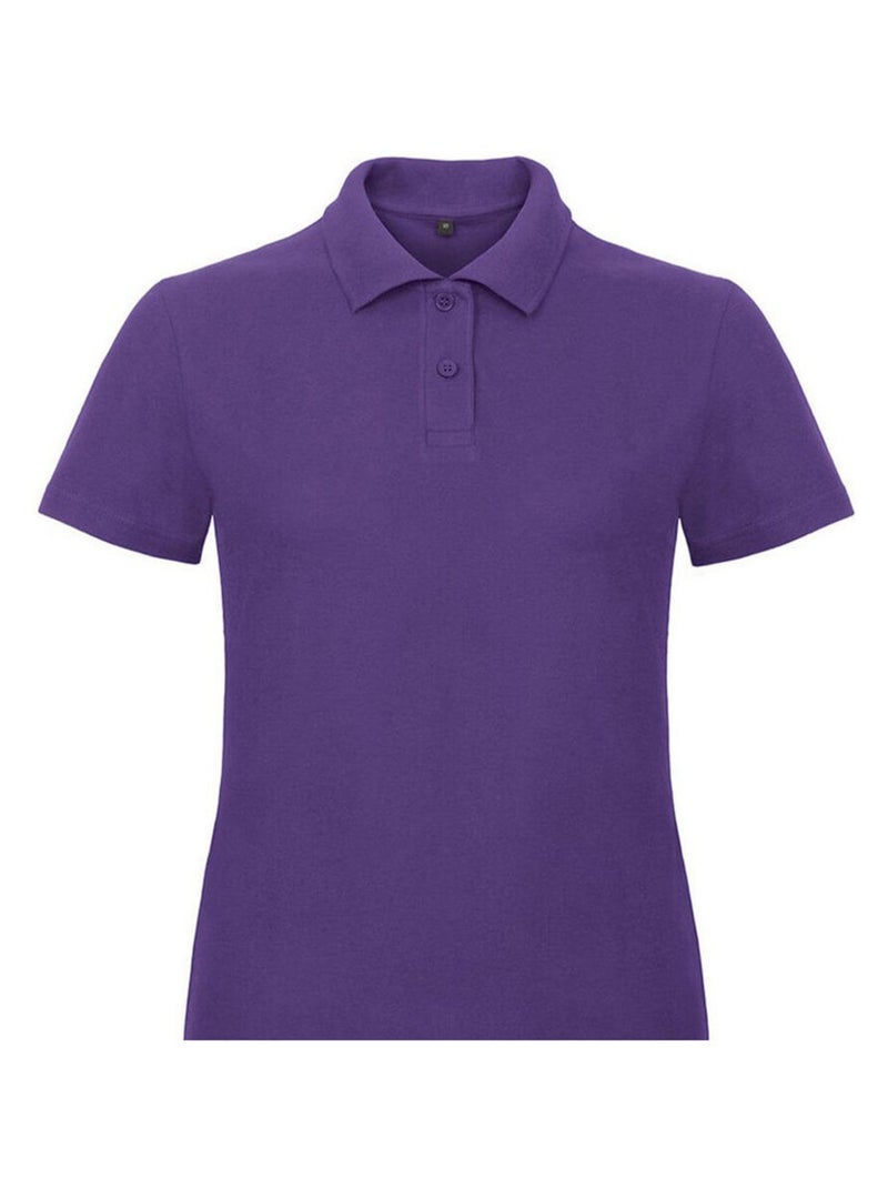 B&C - Polo ID.001 Violet - Kiabi