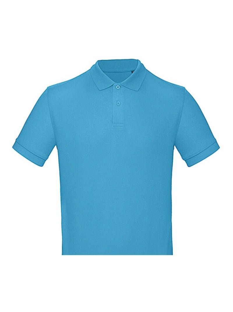 B&C - Polo INSPIRE Bleu turquoise - Kiabi
