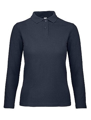 B&C - Polo manches longues ID.001