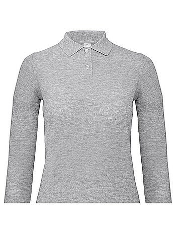 B&C - Polo manches longues ID.001