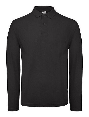 B&C - Polo manches longues ID.001