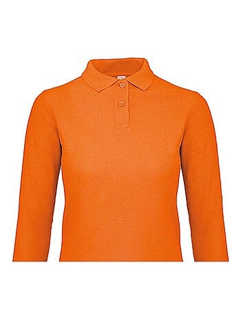 B&C - Polo manches longues ID.001