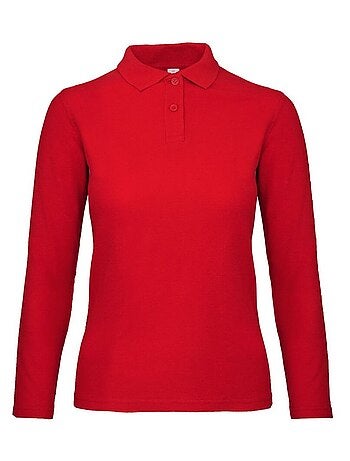 B&C - Polo manches longues ID.001