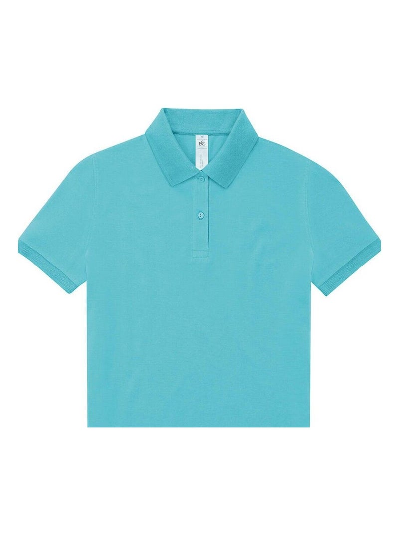 B&C - Polo MY Bleu turquoise - Kiabi