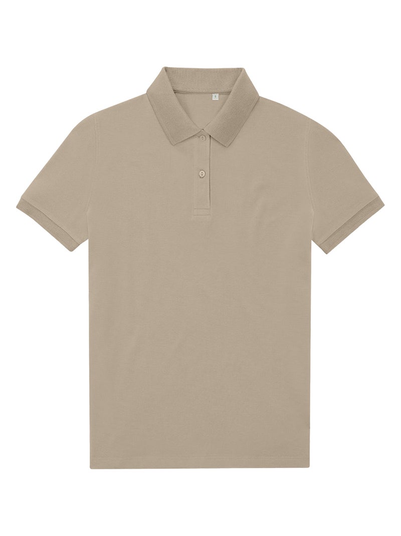 B&C - Polo MY ECO Beige foncé - Kiabi