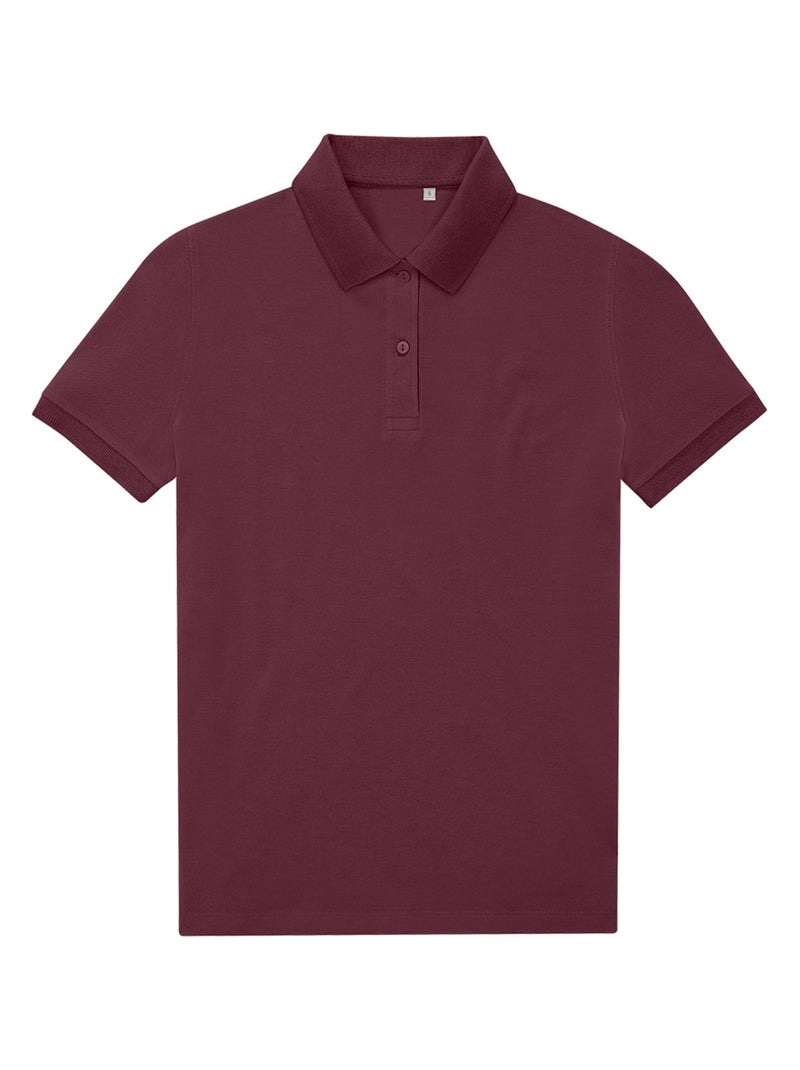 B&C - Polo MY ECO Bordeaux - Kiabi