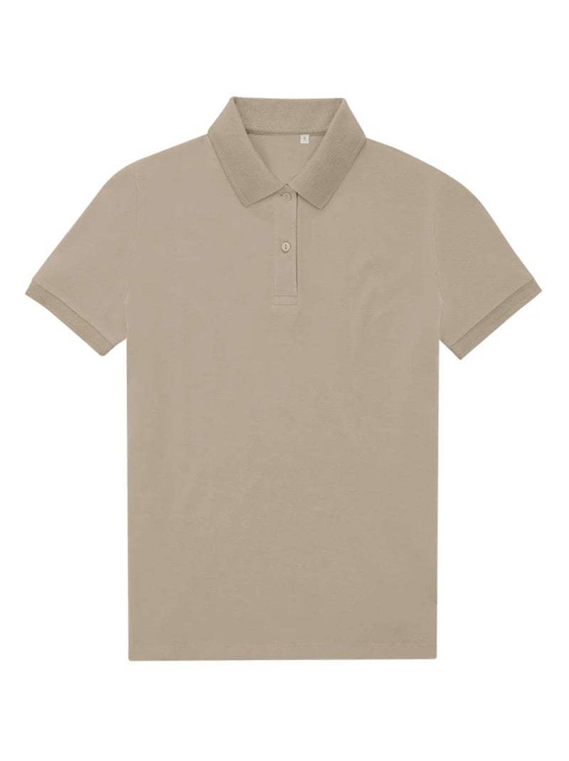 B&C - Polo MY ECO POLO Beige foncé - Kiabi