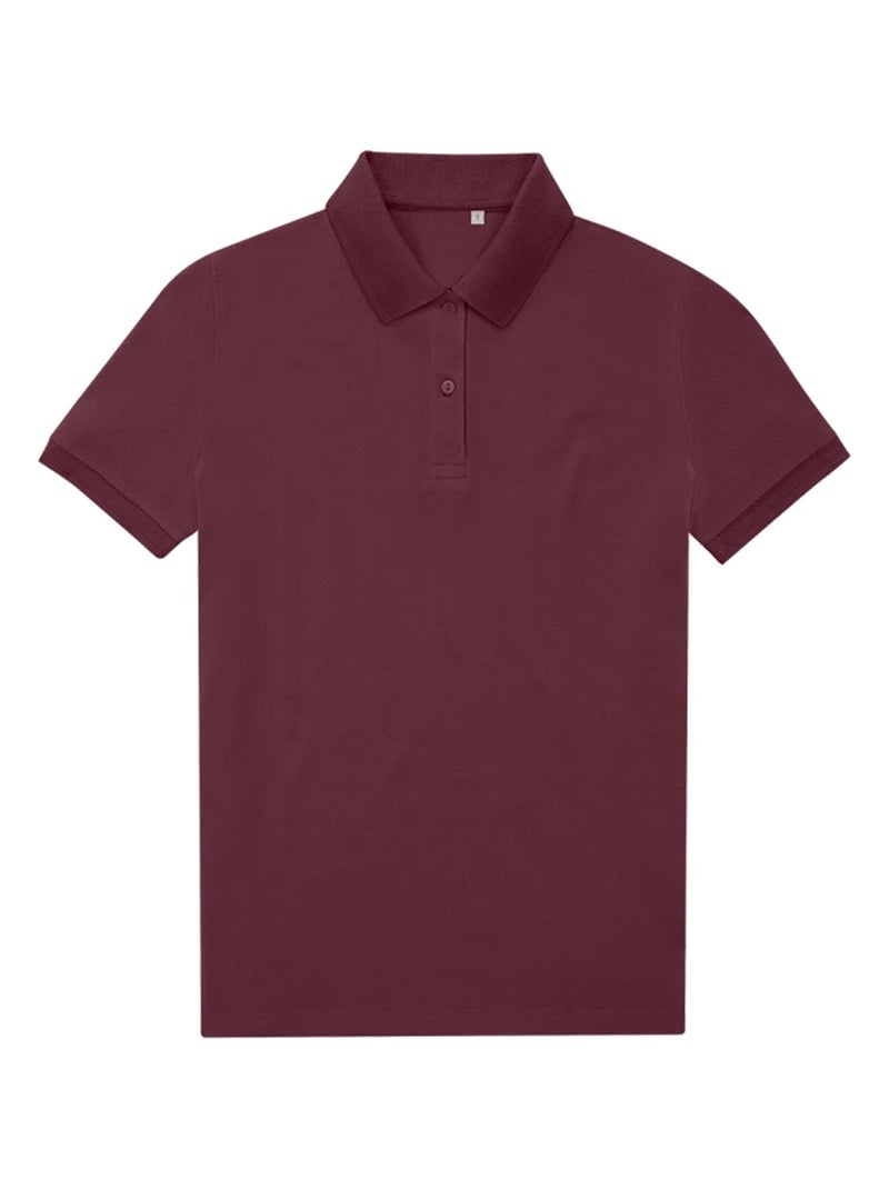 B&C - Polo MY ECO POLO Bordeaux - Kiabi