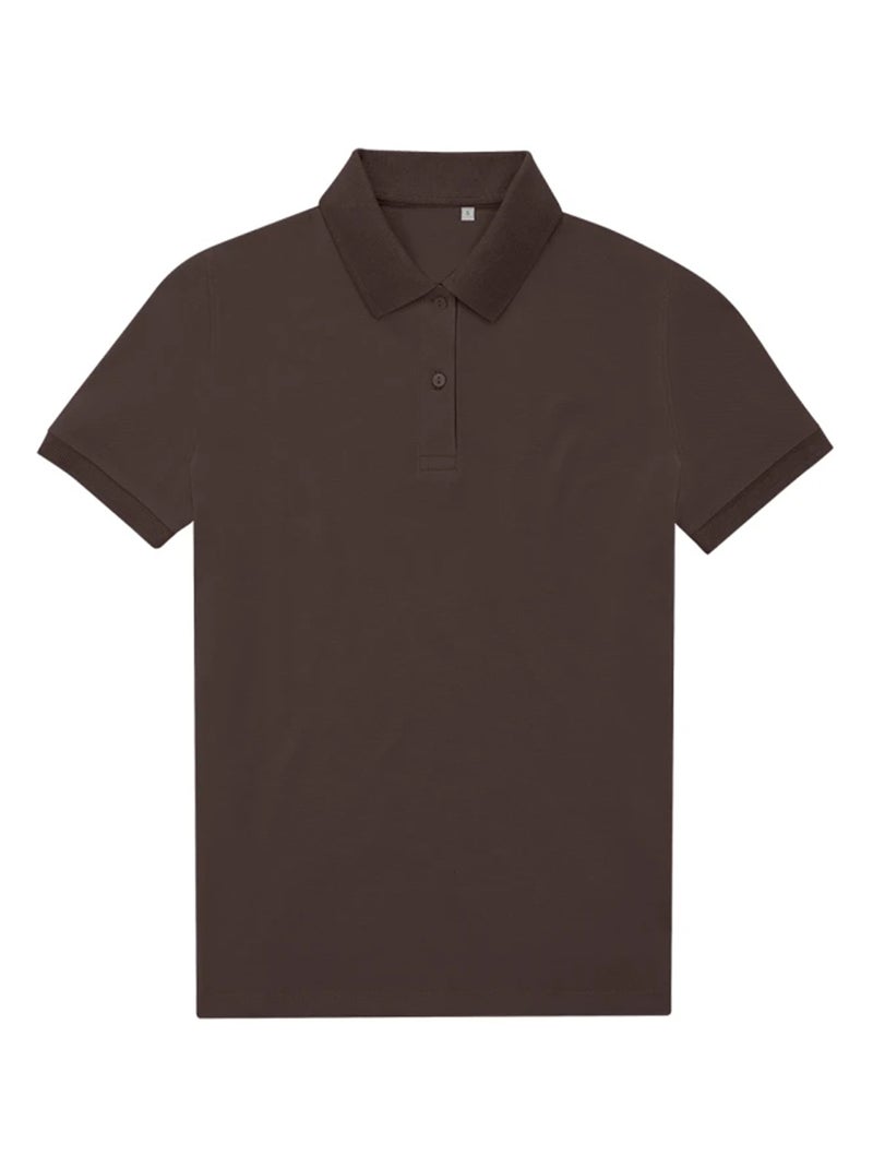 B&C - Polo MY ECO POLO Marron cappuccino - Kiabi