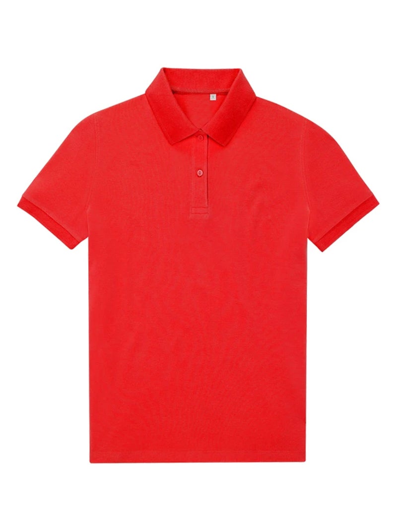 B&C - Polo MY ECO POLO Rouge - Kiabi