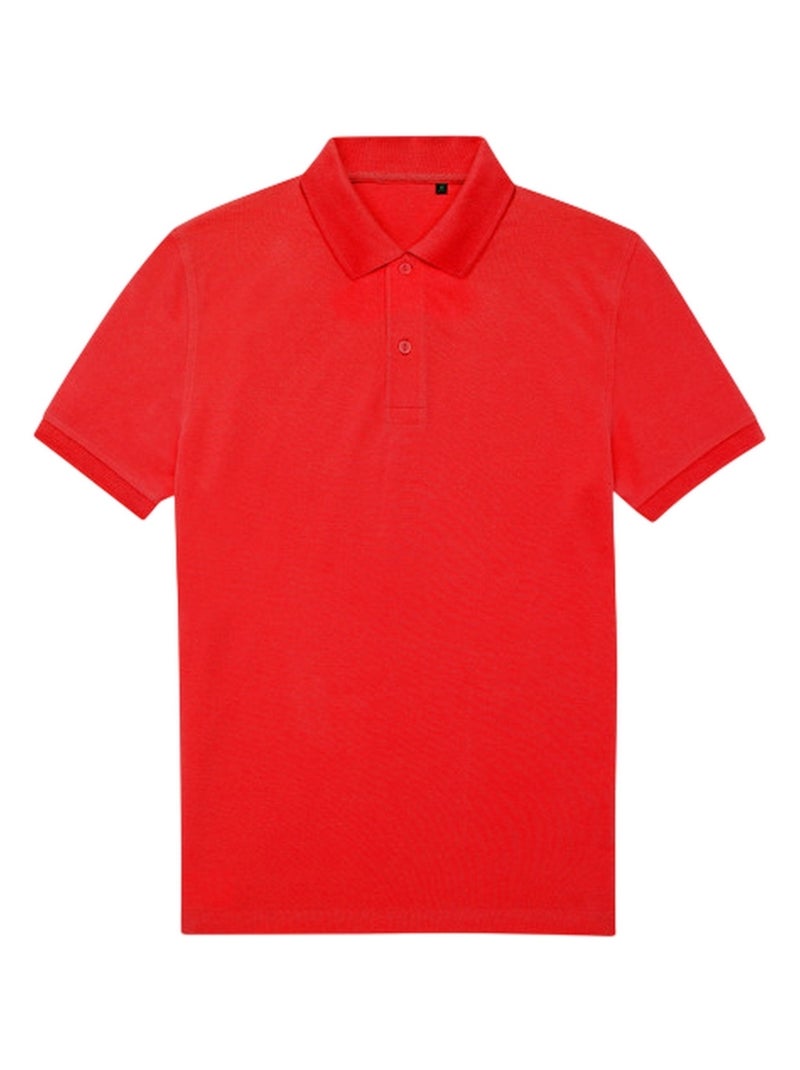 B&C - Polo MY ECO POLO Rouge tomate - Kiabi