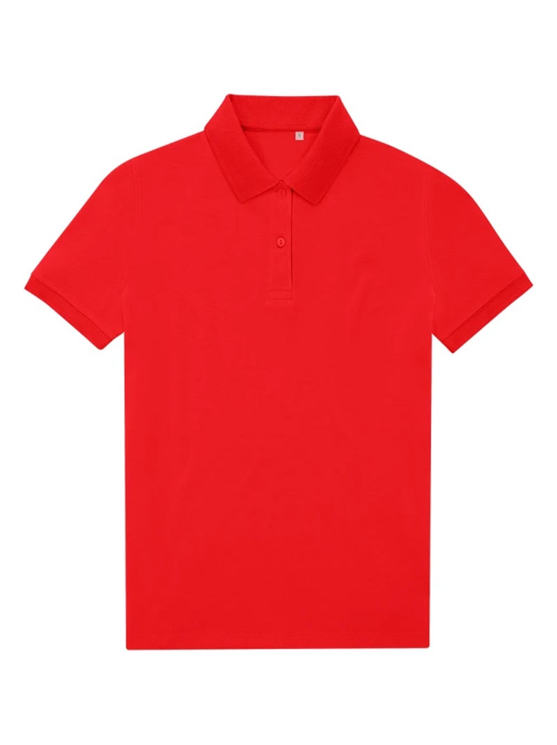 B&C - Polo MY ECO POLO Rouge tomate - Kiabi