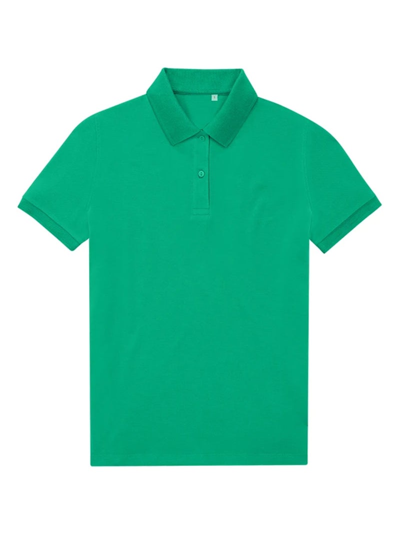 B&C - Polo MY ECO POLO Vert - Kiabi