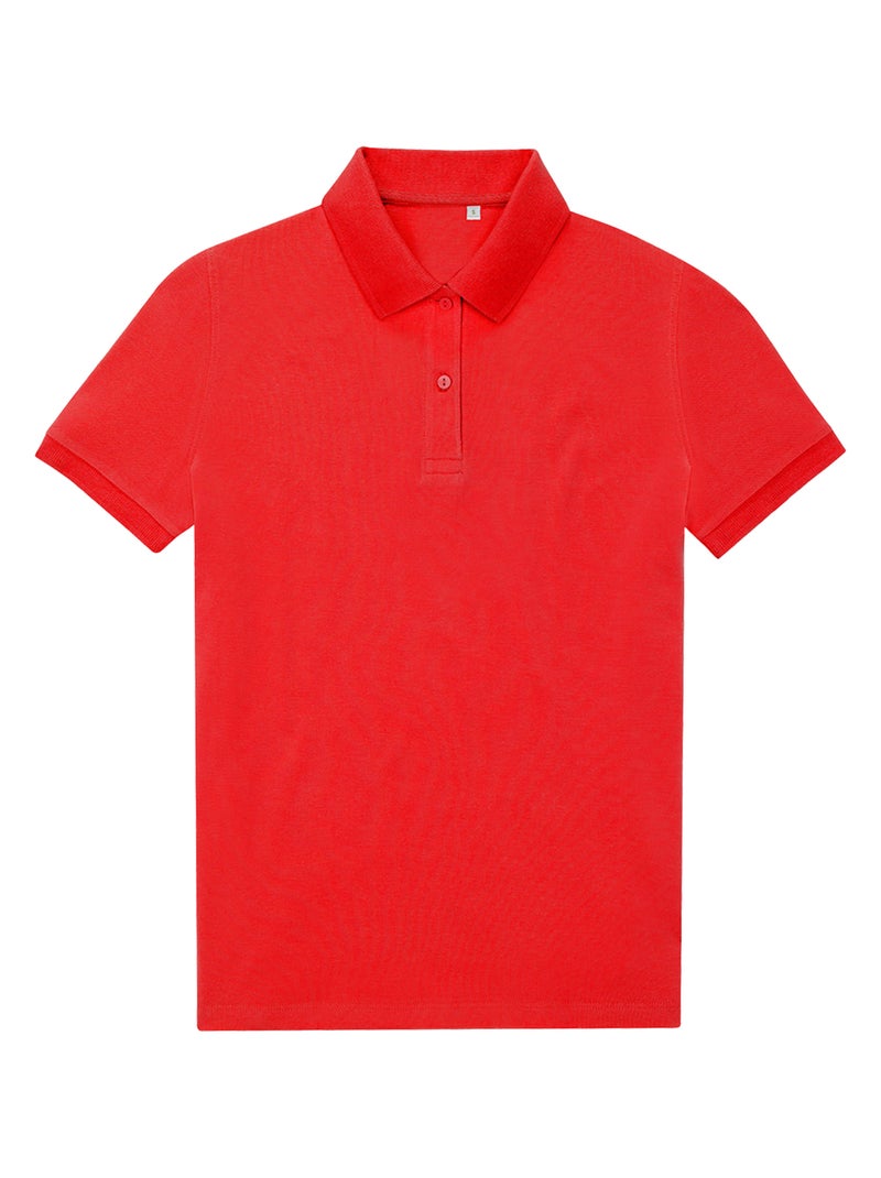 B&C - Polo MY ECO Rouge - Kiabi