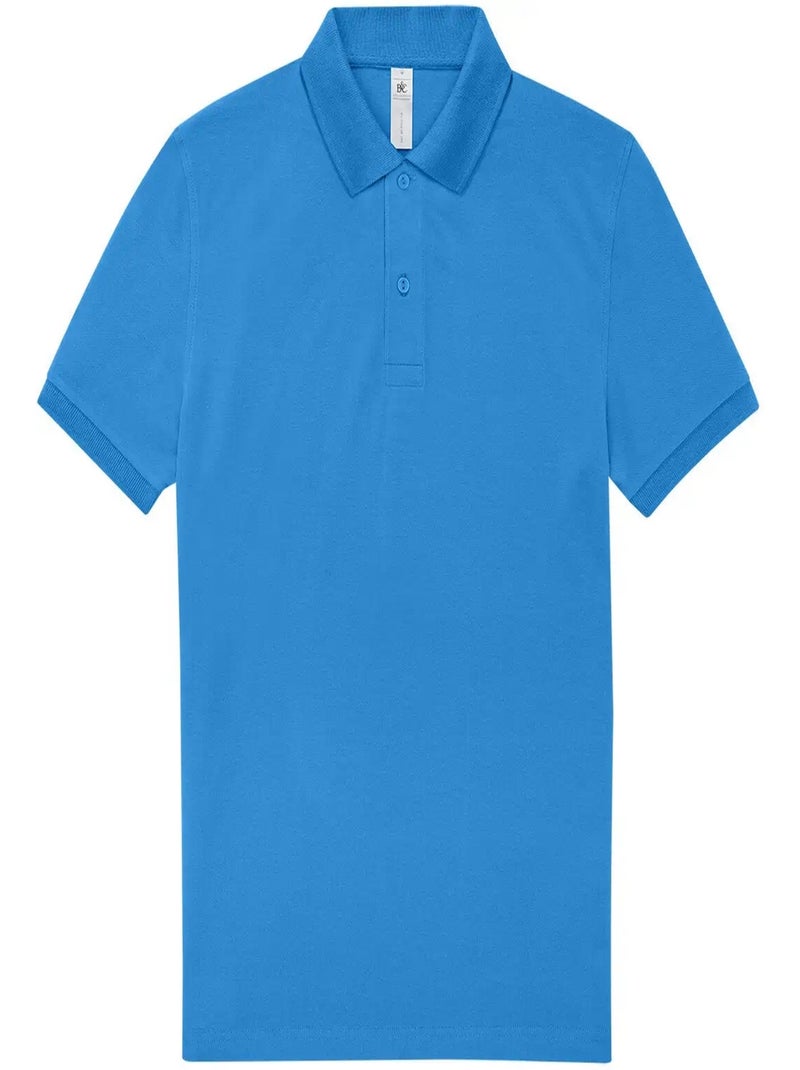 B&C - Polo MY POLO Bleu cobalt - Kiabi