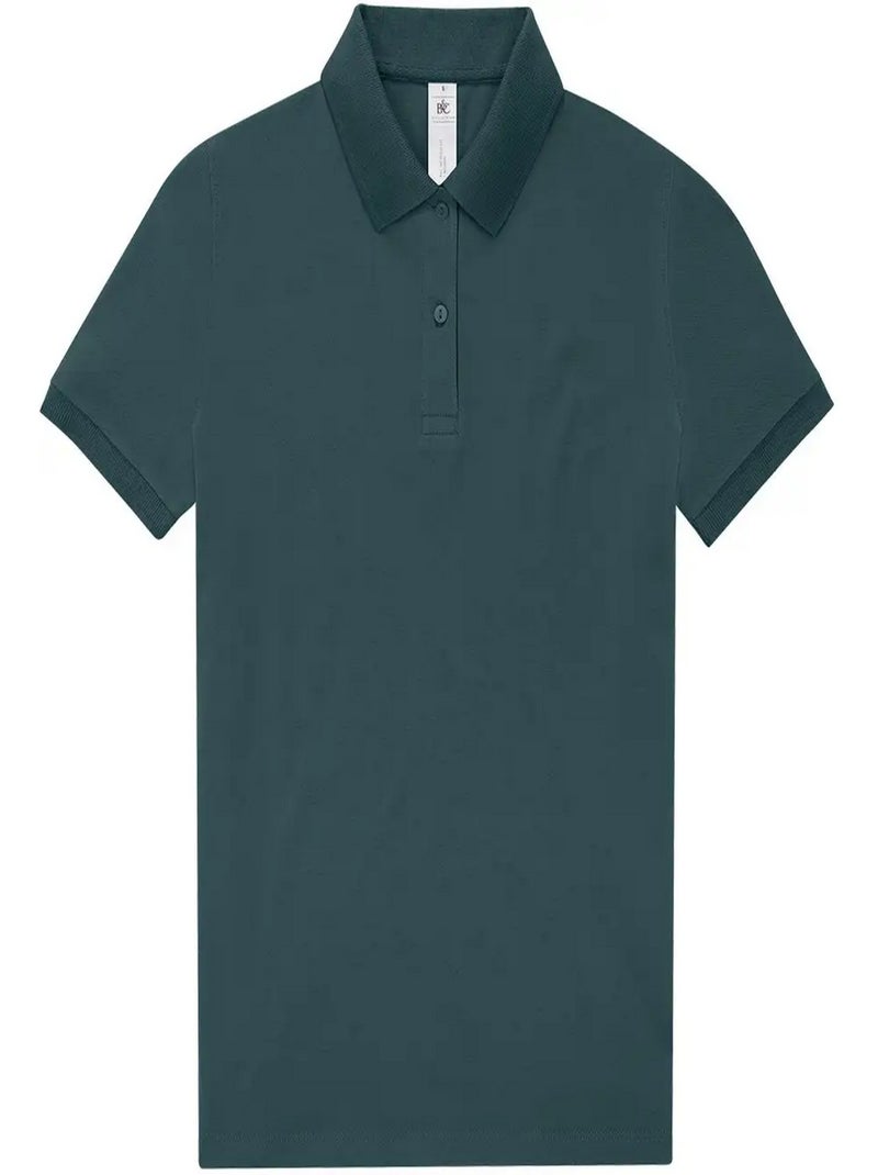 B&C - Polo MY POLO Bleu lagon - Kiabi