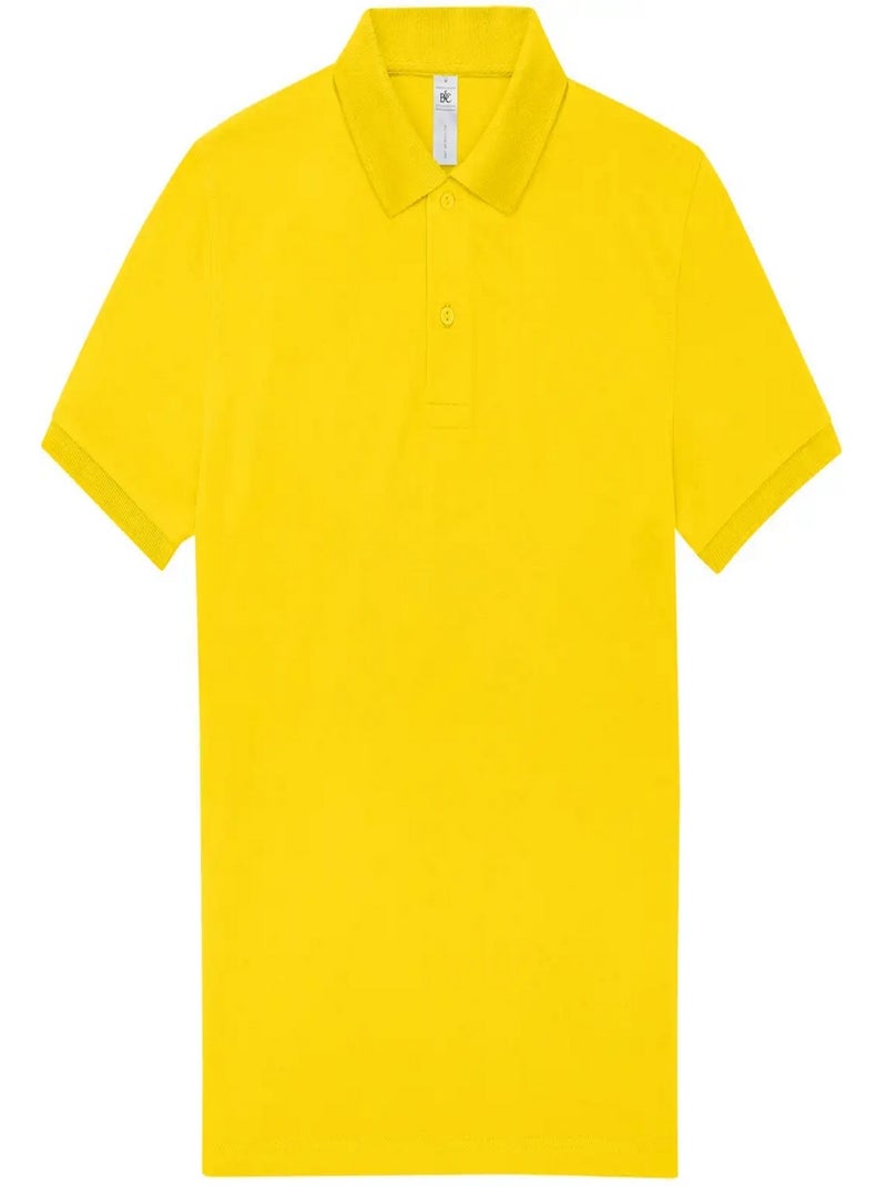 B&C - Polo MY POLO Jaune foncé - Kiabi